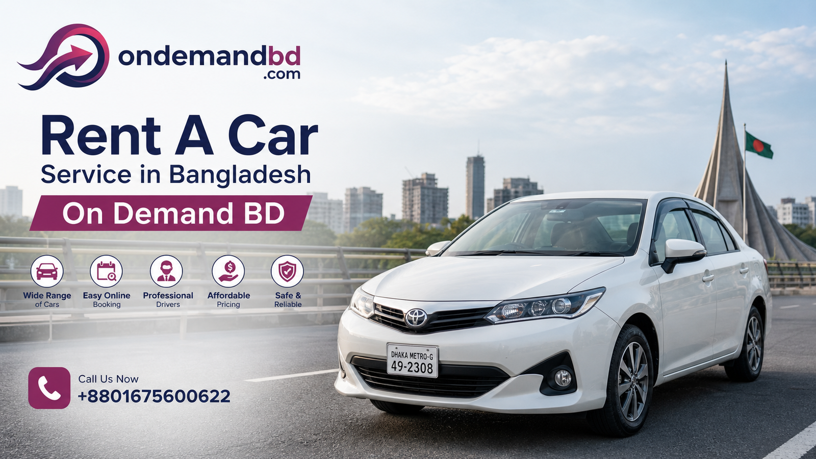 Rent A Car Service in Bangladesh IMAGE
